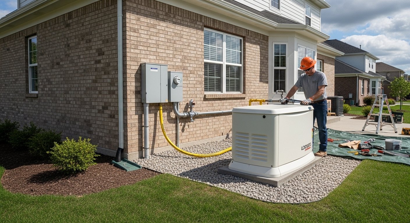 Whole Home Generator Installation service photo